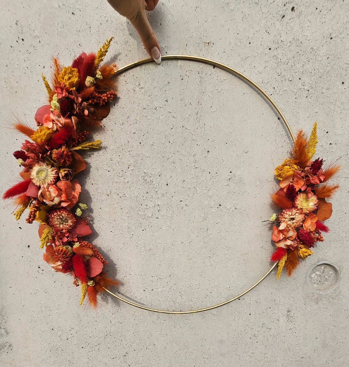 Couronne de Fleurs Séchées "KIRA"