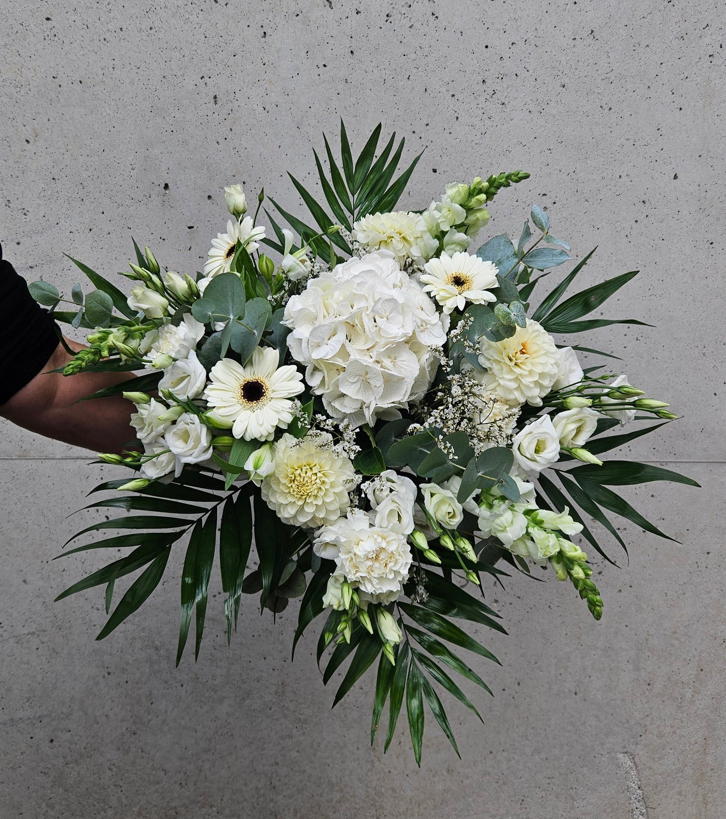 Bouquet Rond "BIANCA"