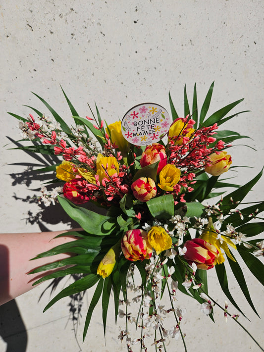 Bouquet de Tulipes et Jonquilles