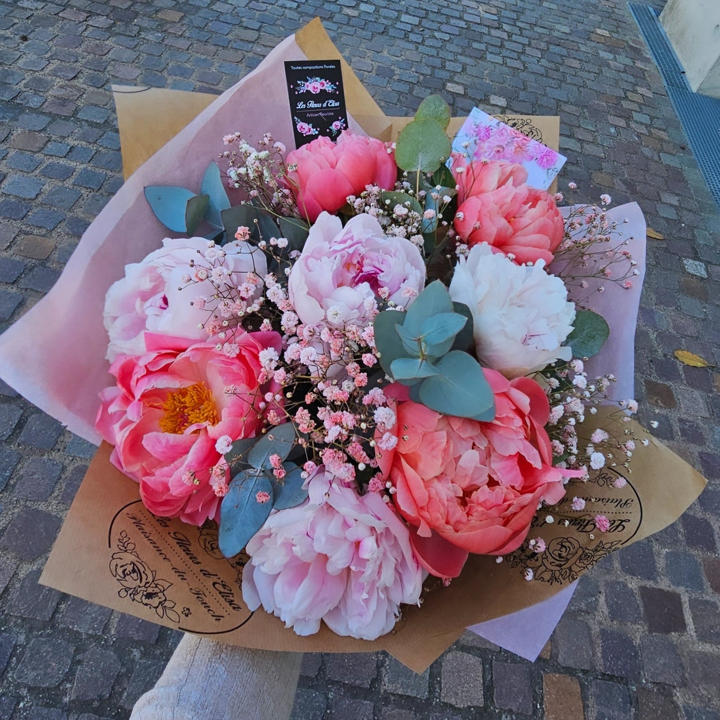 Bouquet de Pivoines Françaises