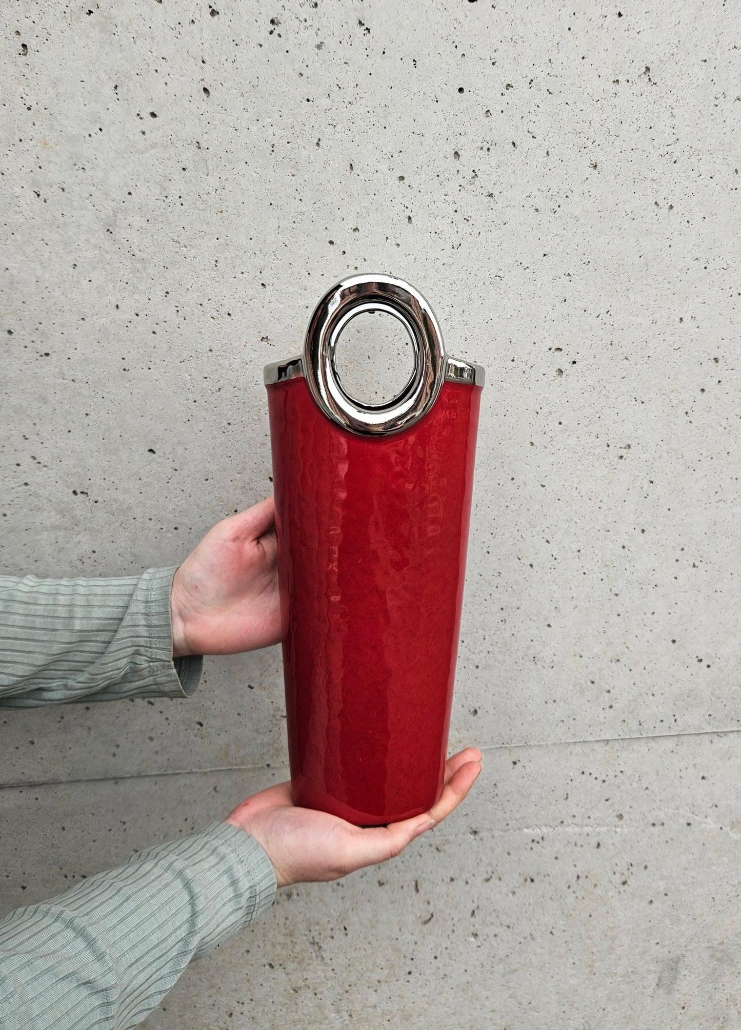 Vase Sac Rouge