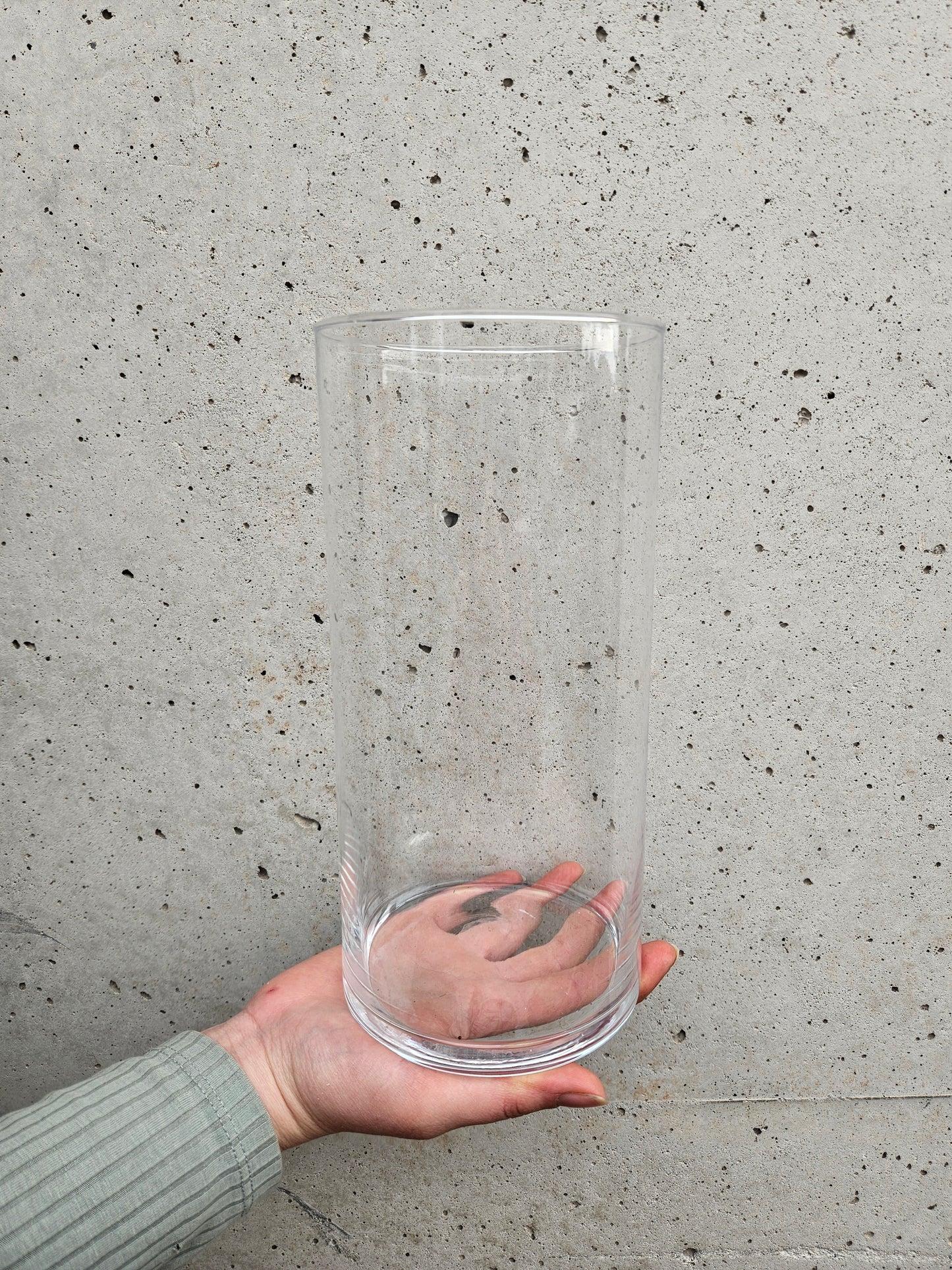 Vase en Verre Transparent