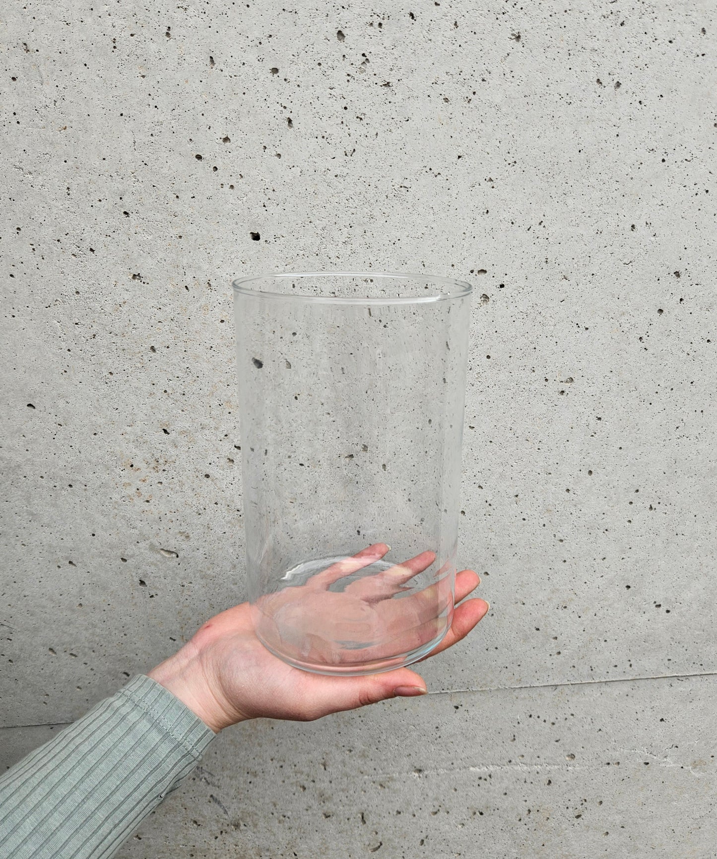 Vase en Verre Transparent