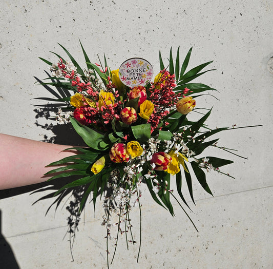 Bouquet de Tulipes et Jonquilles