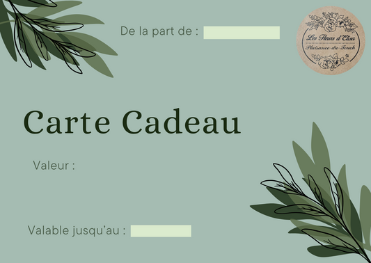 Carte Cadeau